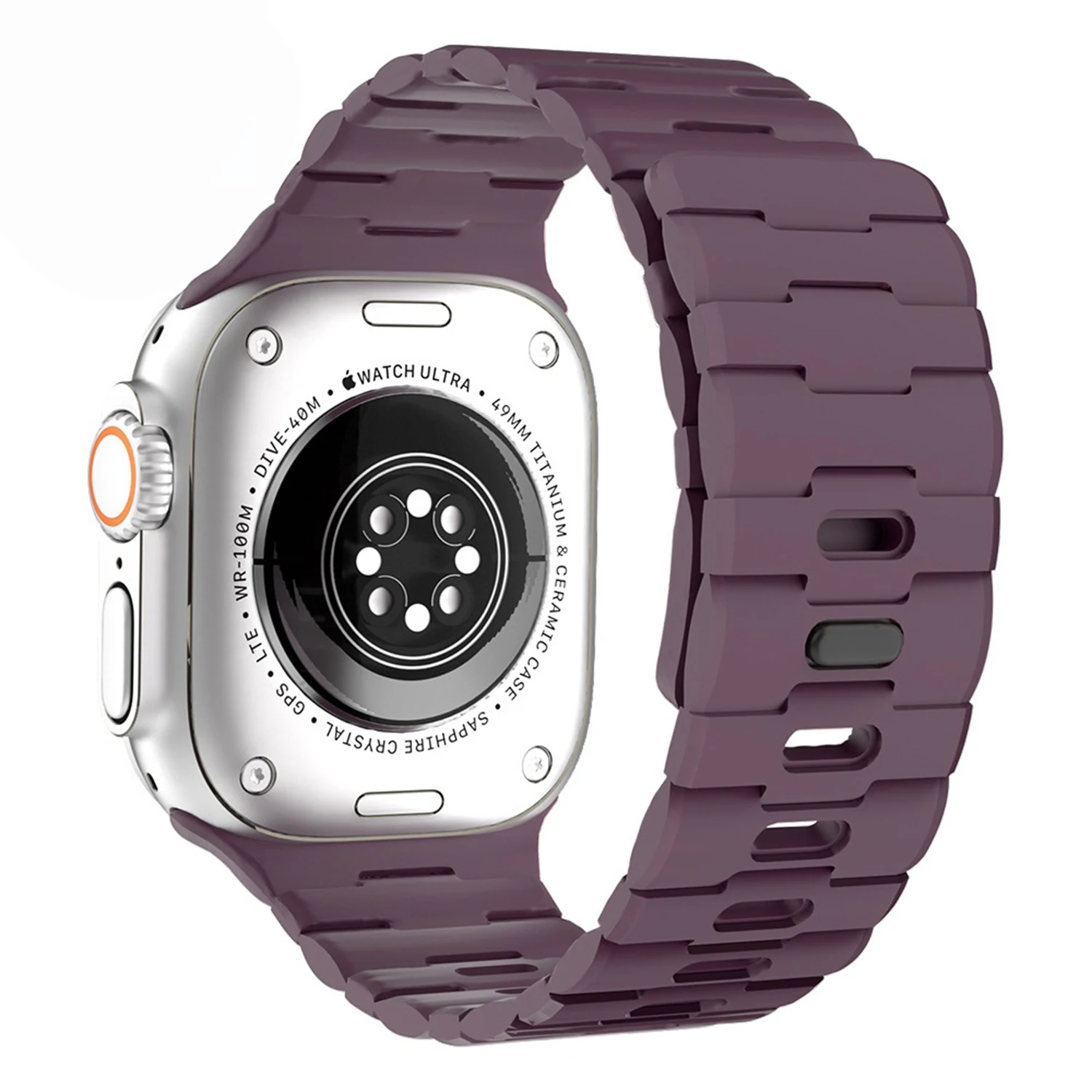 Magnetic Sport Silicone Bracelet iWatch Strap