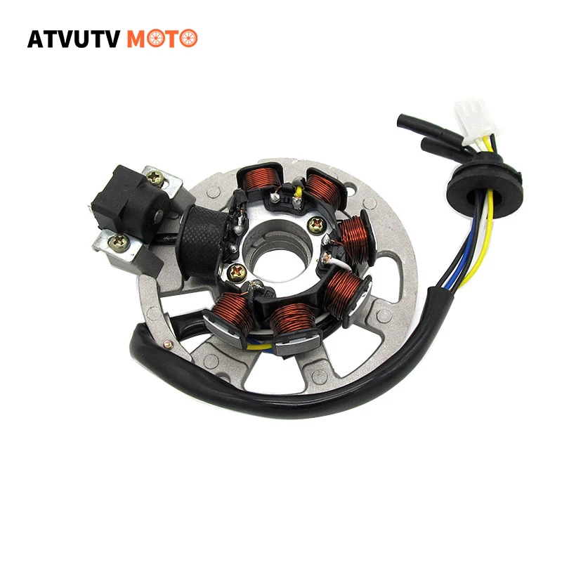 Motorcycle Ignition Stator Magneto Coil For 2 Stroke Yamaha  Jog50 Xh50  Scooter Moped Atv