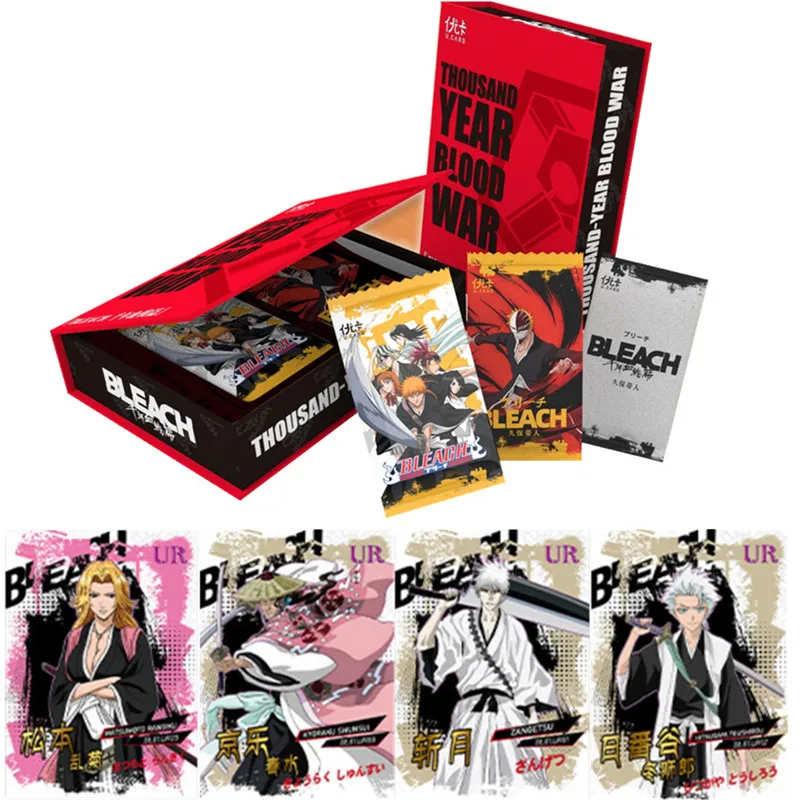 

New BLEACH Card Thousand Years Blood War Limited Collection Card Kurosaki Ichigo Animation Peripheral Board Game Toy Card