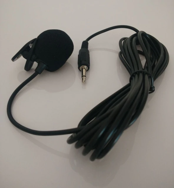 Microphone externe stéréo de voiture avec câble de 3m, récepteur audio  stéréo, GPS, DVD, radio Bluetooth, Plug Play, 3.5mm - AliExpress