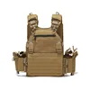 Nylon Tactical Vest MOLLE Camouflage Body Armor Hunting Carrier Airsoft Combat Accessories 4