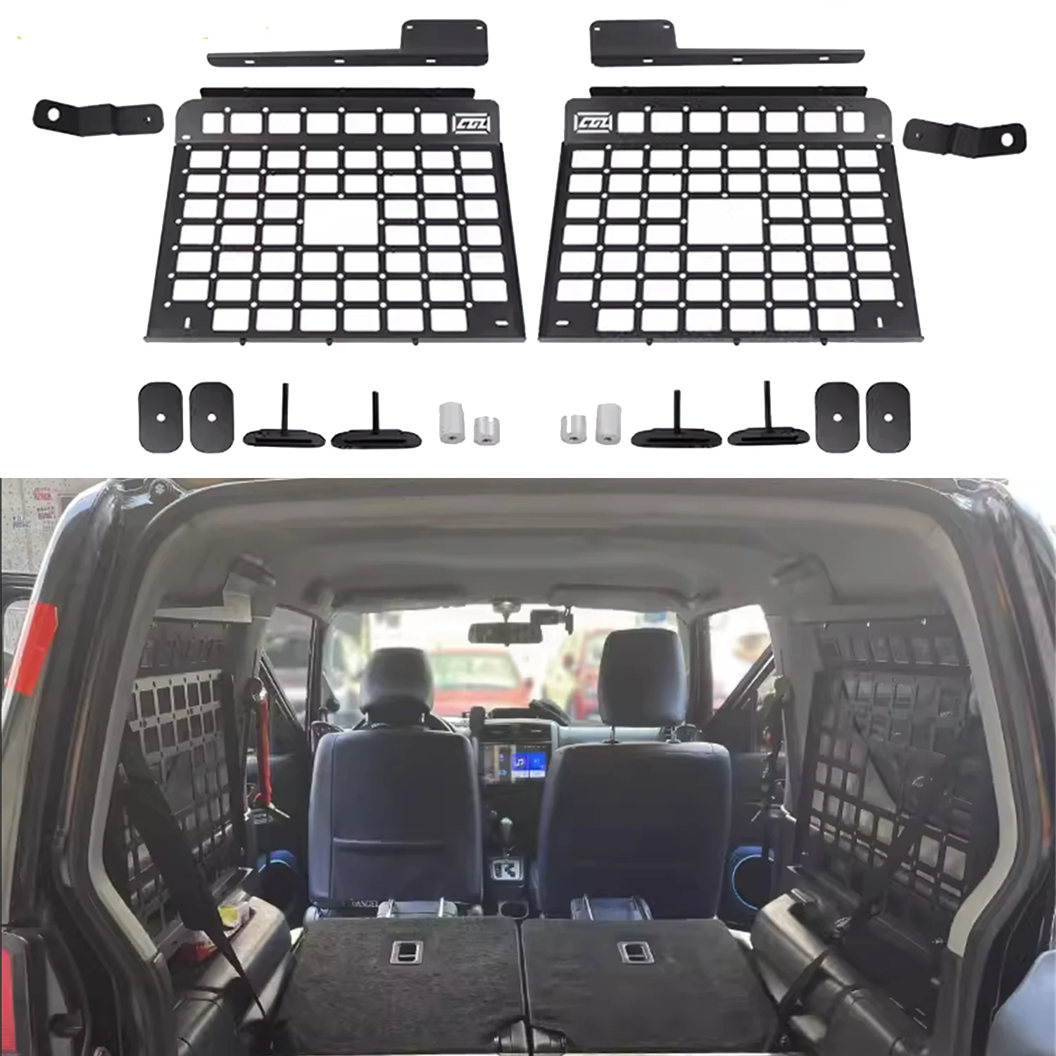 Suzuki Jimny Rear Window Molle Panel