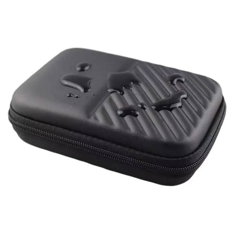 Miyoo Mini Plus Bag 용 3.5 인치 레트로 핸드 헬드 비디오 게임 콘솔 Miyoo Mini + 휴대용 미니 가방 용 블랙 케이스 방수