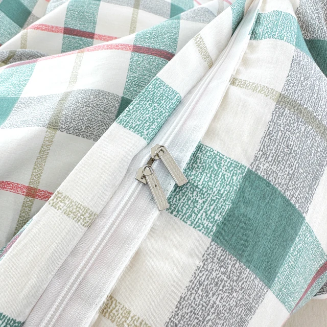 편안함과 스타일의 완벽한 조화를 선사하는 100% 순면 이불 커버