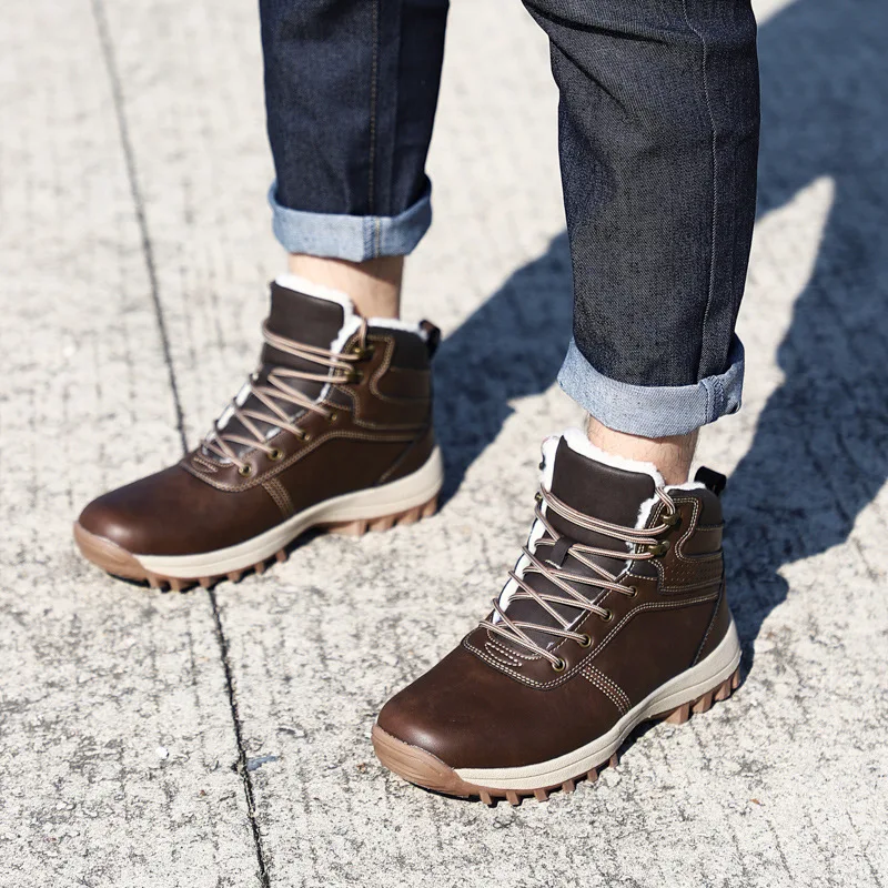 Men's Waterproof Ankle Boots 100 Footwear