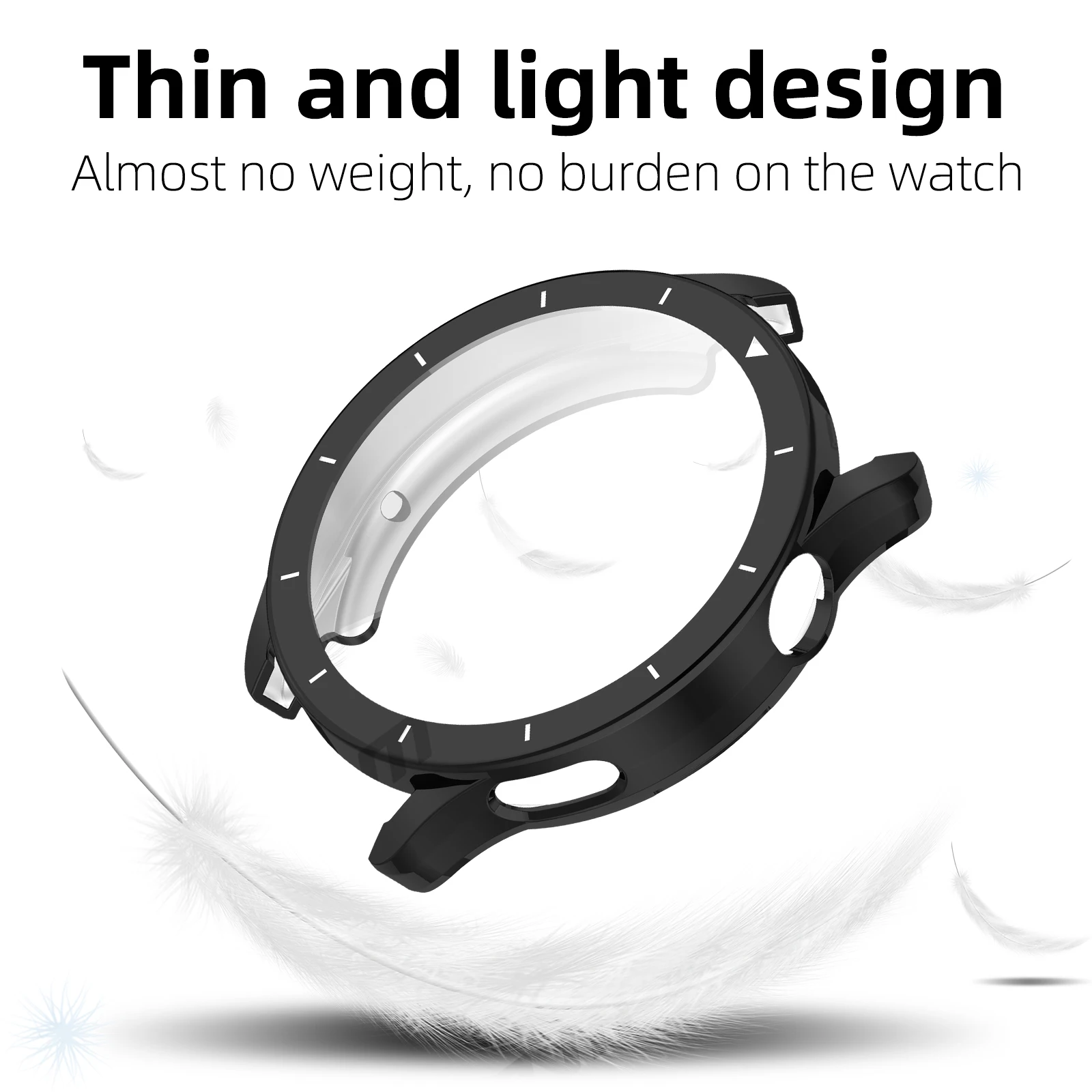 Full Coverage Soft TPU Screen Protector Case