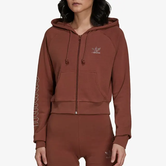 Adidas véritable trois rayures nouvelle veste décontractée pour femme HF6768 1