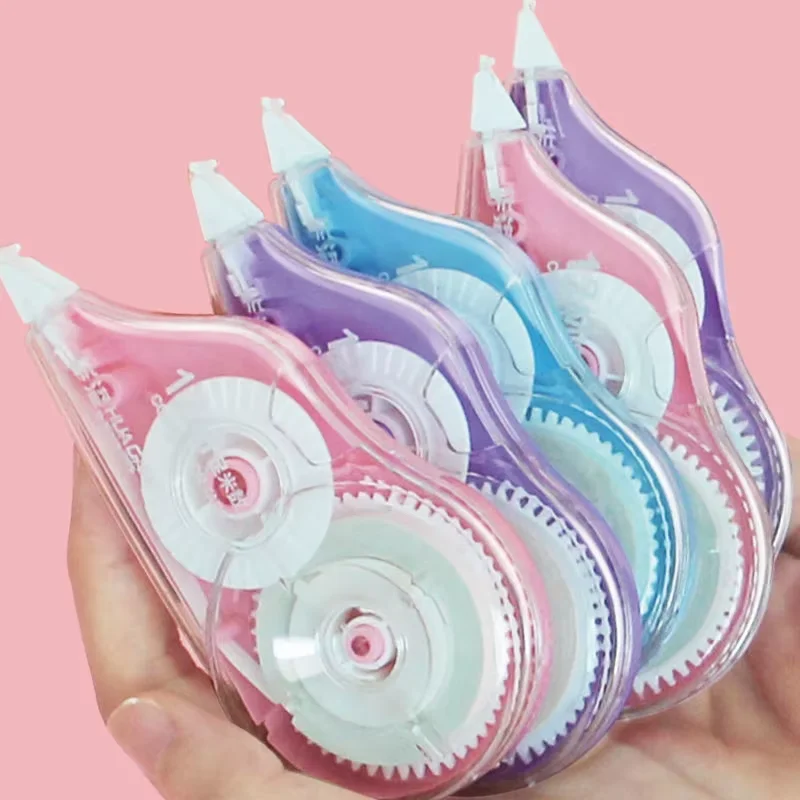 Correction Tape 6 Packs 72 meters In Total Affordable Large Capacity Student White
