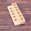 11 Holes Wooden Essential Oil Tray Handmade Natural Wood Display Rack Demonstration Station For 5-15Ml Bottles 6