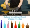 Stainless Steel Glass Bottle Cutter Adjustable Glass Bottle Cutter Kit for DIY Creation Fix Bottle Cutter for Round Oval Bottles 4