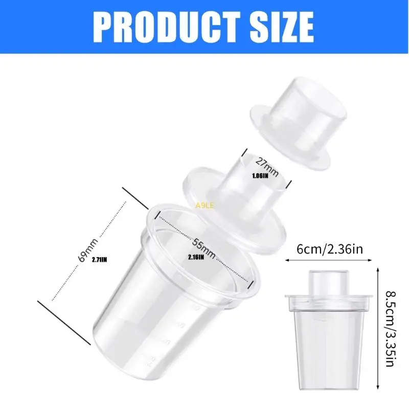 포뮬러 디스펜서 베이비 분유 컨테이너 포뮬러 저장 상자 주최자 케이스 옥외 및 여행용 80ml