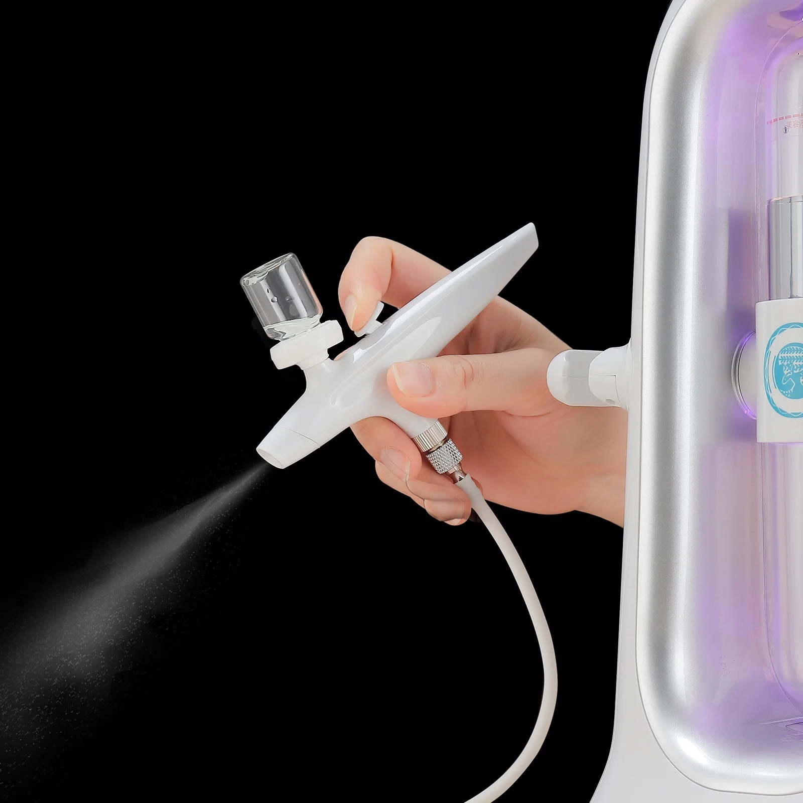 Home 2-in-1 Hydro Dermabrasion & Nano Spray Facial Machine – Deep Cleanse & Hydrafacial at Home 5 Home 2-in-1 Hydro Dermabrasion & Nano Spray Facial Machine – Deep Cleanse & Hydrafacial at Home