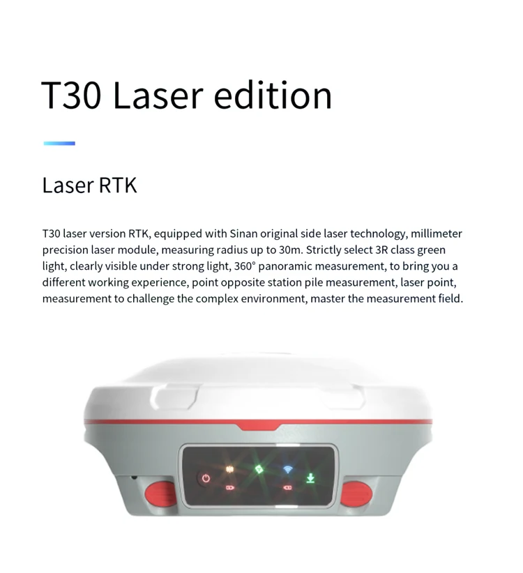 T30 Laser Edition GNSS Receiver Surveying Steering System Base Station Used CHCN