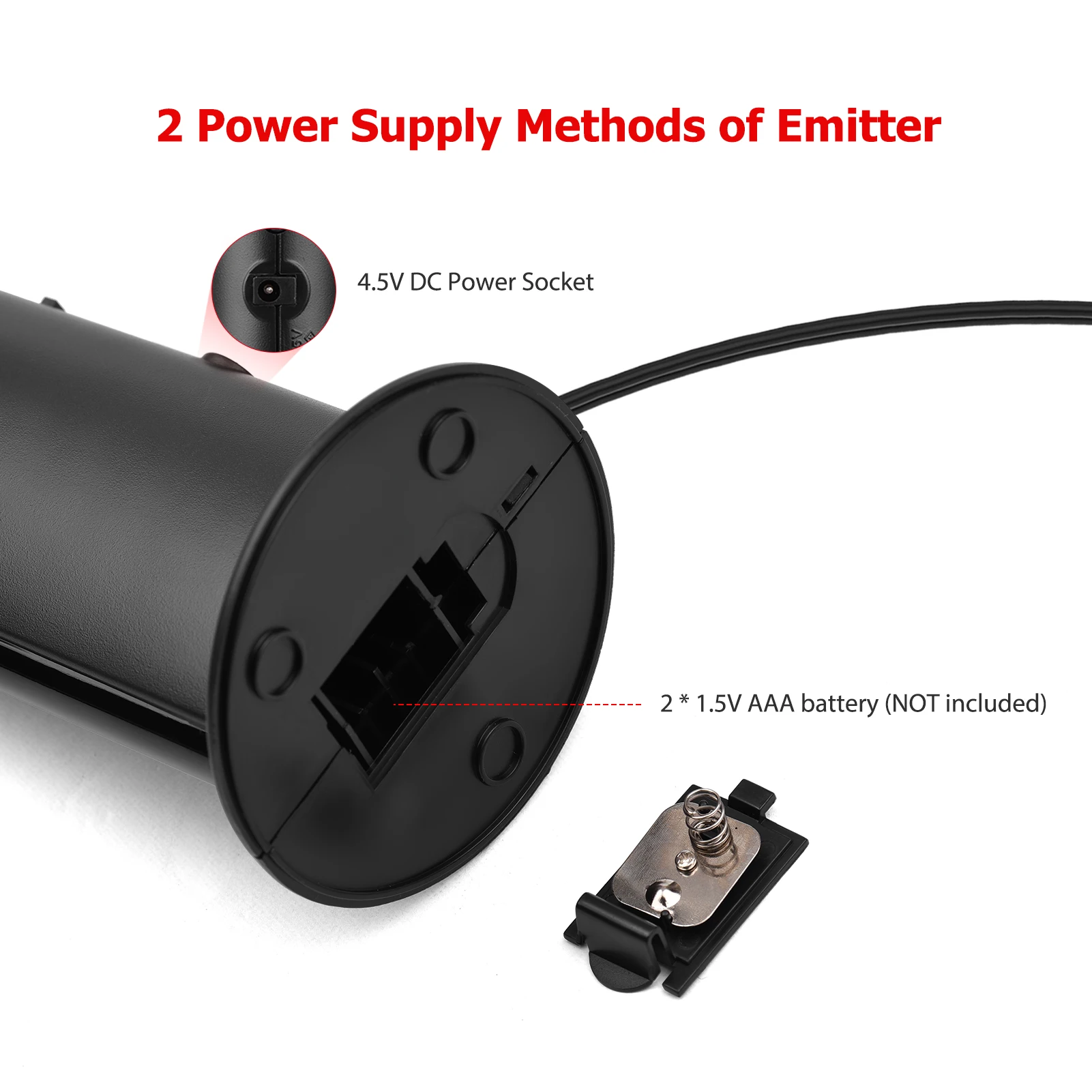 5-in-1 Multifunctional Wireless Headset FM Hi-Fi Wireless Headphone Emitter Receiver Set FM Radio Computer TV Monitor Headphone