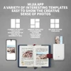 Xiaomi AR Printer 300dpi Portable Photo Mini Pocket With DIY Share 500mAh Picture Printer Pocket Printer Work With Mihome APP 2