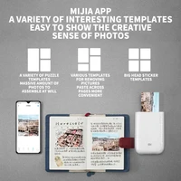 Xiaomi AR Printer 300dpi Portable Photo Mini Pocket With DIY Share 500mAh Picture Printer Pocket Printer Work With Mihome APP 2