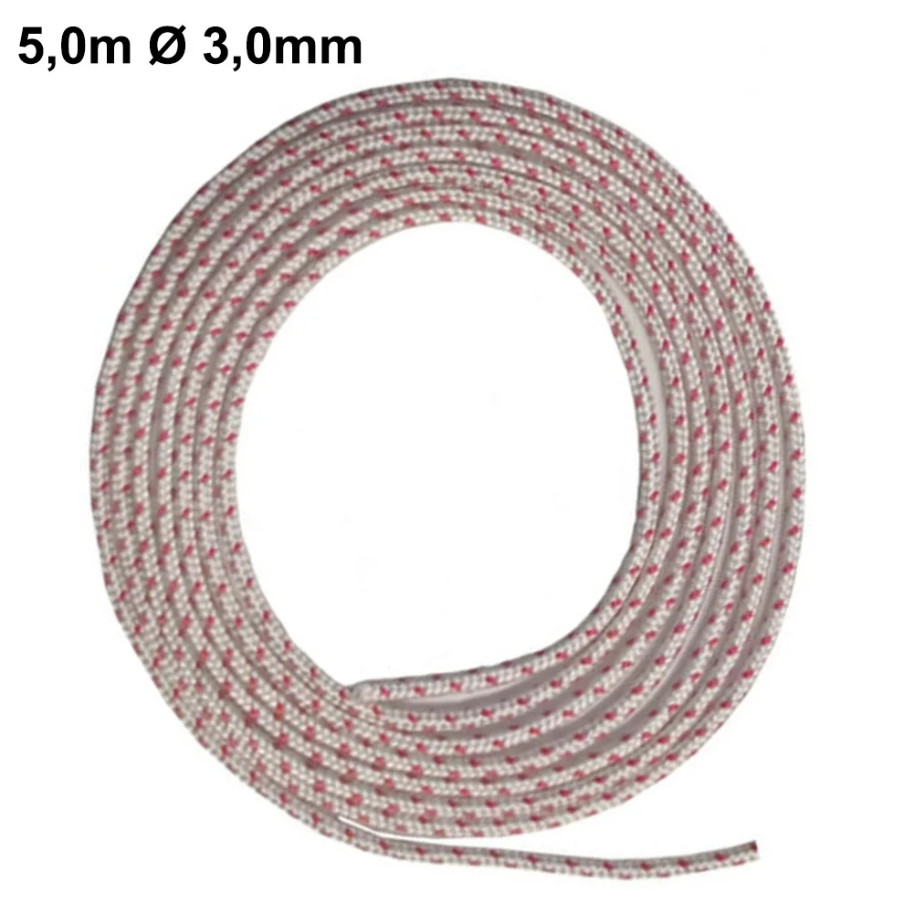 

Garden Tool Starter Rope 0m Ø 3 0mm 5 Chainsaw Construction Equipment Lawn Mower Lawn Mower Parts High Quality