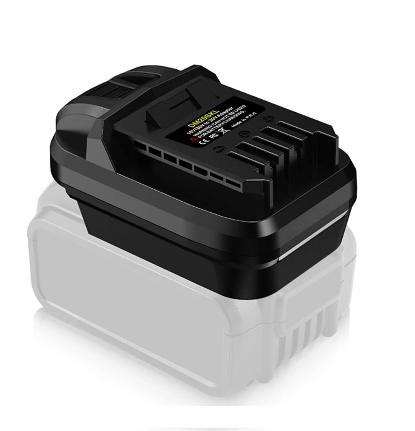DM20SKL 배터리 어댑터 SKIL PRW CORE 20V 무선 공구용 컨버터 디월트 20V 60V 밀워키 18V 리튬 배터리용