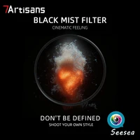 7Artisans Black Mist Filter 1/2 1/4 1/8 Black Mist Ultra Slim Frame AGC Optical Glass MRC Coating46/49/52/55/58/62/67/72/77/82mm 1