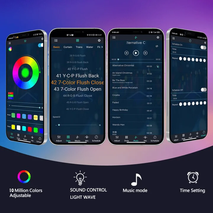 Рисунок 5 - Фейерверк, фотовспышка