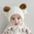 Winter kawaii Sheep Fruits Baby Hat Warm Plush Baby Boy Girl Cap Ear Protection Hats Solid Color Earflap Kids Cap For Children 7