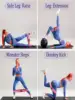 Resistance Band Fitness Buttocks Expansion Fitness Cloth Rubber Band Elastic Expander Suitable for Home Exercise Sport Equipment 5