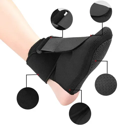 Ankle Support Ankle Straps Ankle Support Brace Customizable Plantar Fasciitis Night Splint Sock Soft Plantar Fascia Stretcher Brace Achilles Tendonitis Sleeping Ankle Support