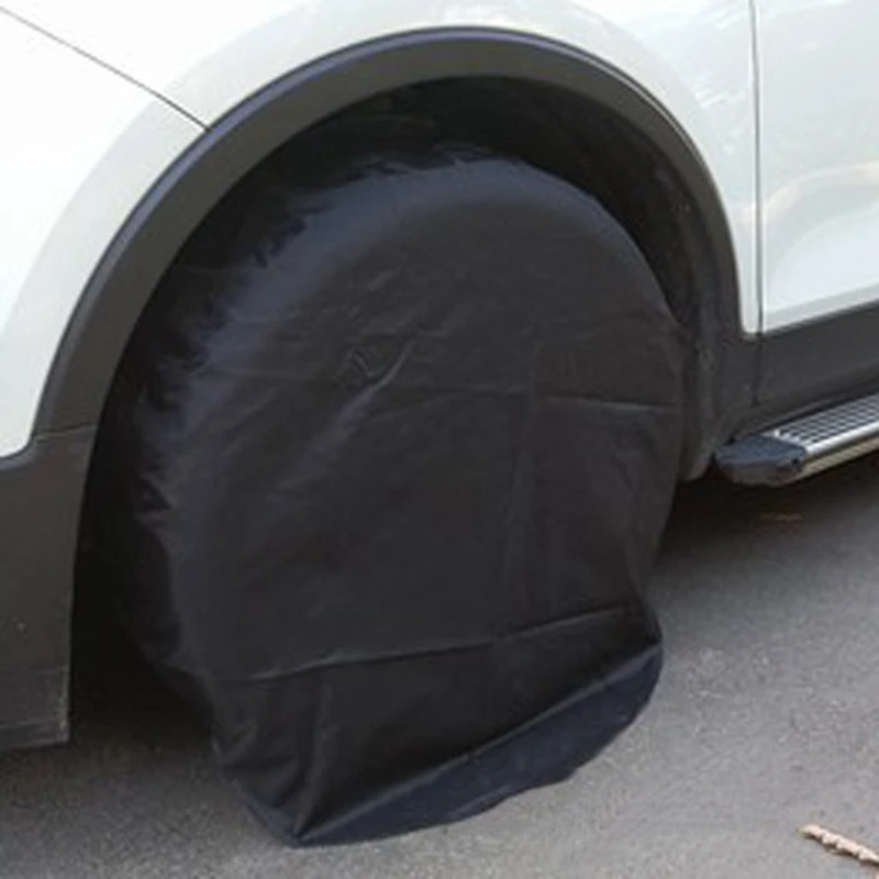 Universal car tire cover Car Spare Wheel Tyre Cover Wheel Pocket Tire Spare Tire Storage Cover Handbag Protective Bags