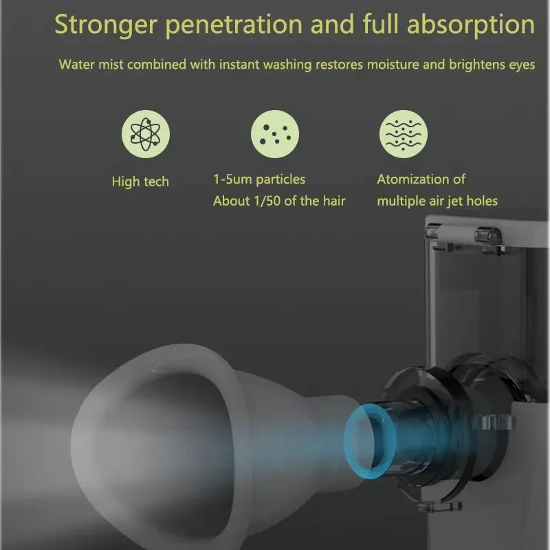 NEW Portable Eye Care Nano Spray Moisturizing Water Mist Steam Steamer Eye Beauty Skin Facial Steam Machine Eye Care Spray