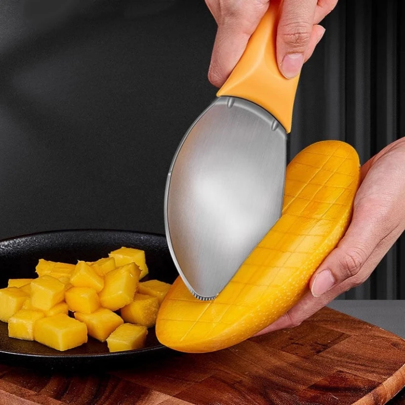 1PCS Multifunctional Fruits Peeling Spoon Mango Meat Separator Cutter Kitchen Gadgets Fruits Watermelon Cutting Digging Gadgets