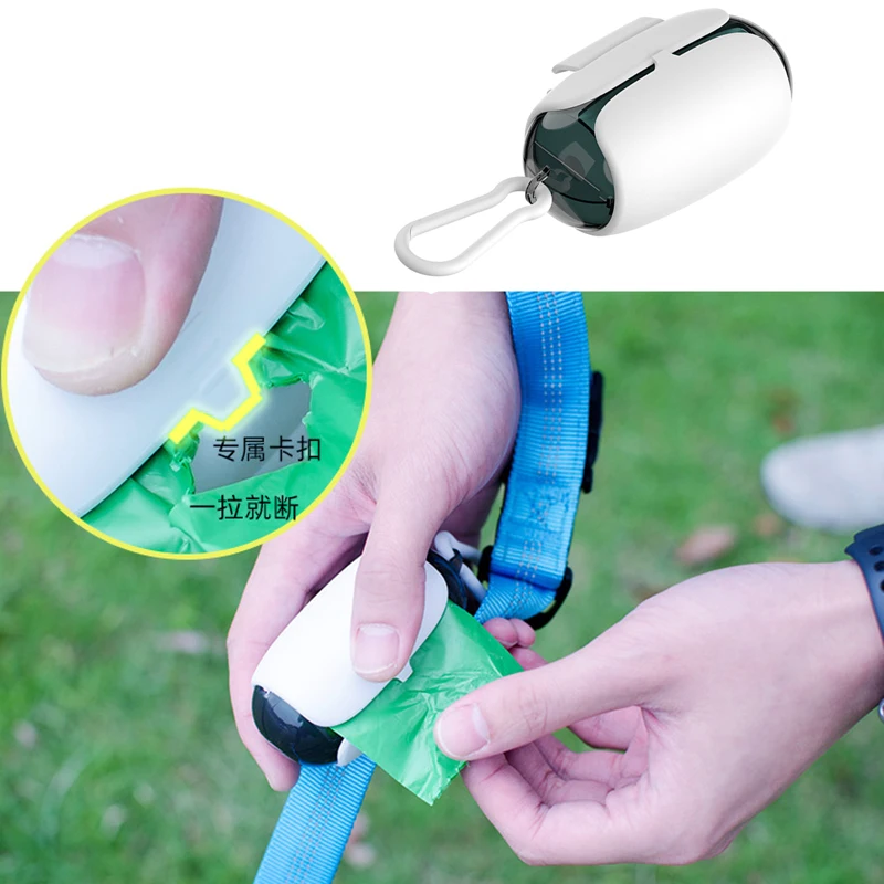 Dog Poop Bag Dispenser Portable Dog Poop Bags Puppy Pick Up Bag Holder Pet Accessories