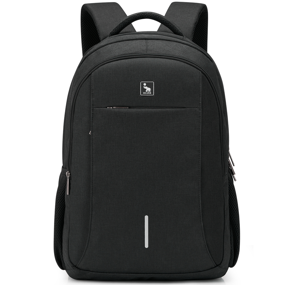 OIWAS Large Capacity Waterproof Computer Backpack with USB Charging Port - Durable Travel Bag for Laptops up to 17 Inches 