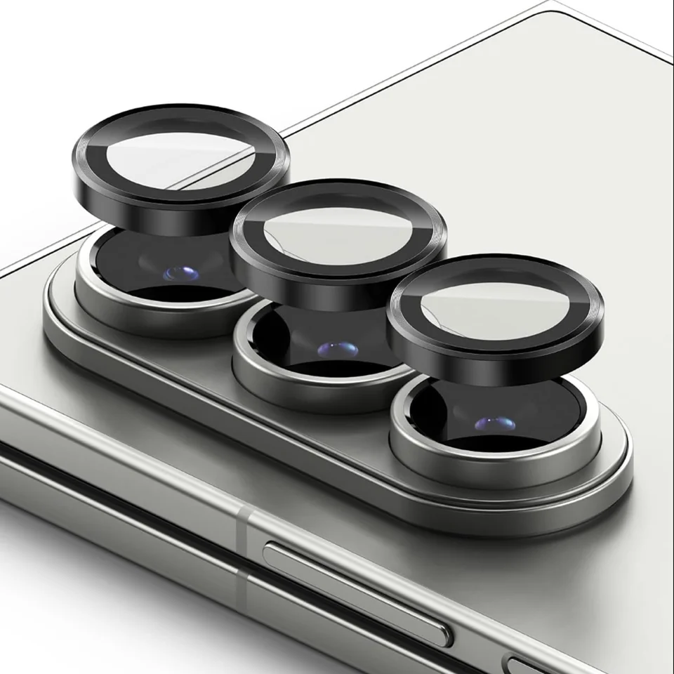 Camshield Metal Glass Camera Film Rings - Enhanced Rear Lens Protector and Locator