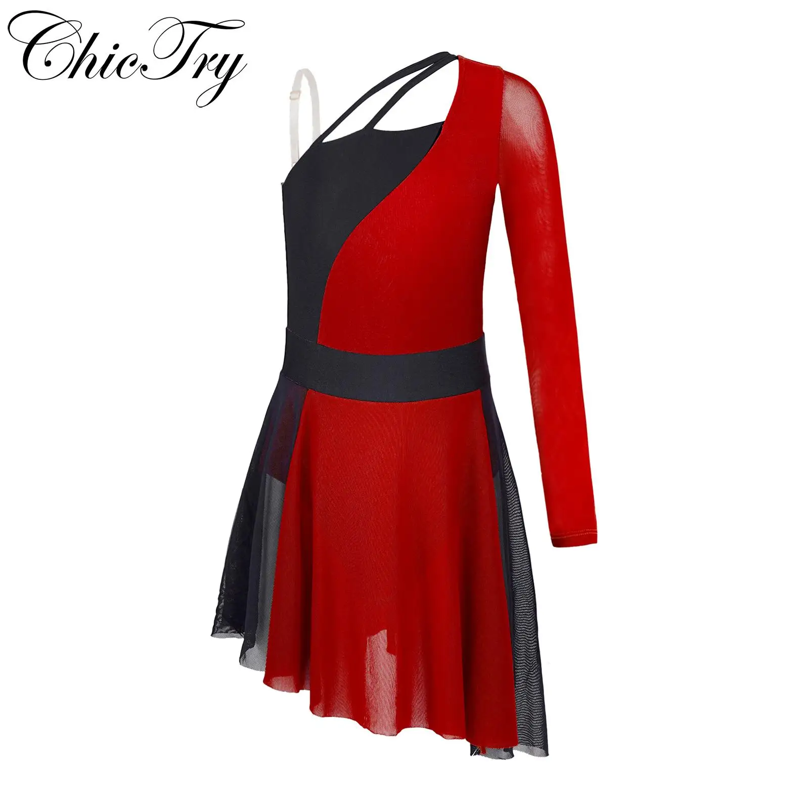 Ice Skating Dance Dress Girls Figure Skating Dress Costume Kids Girls Ballet Aliexpress