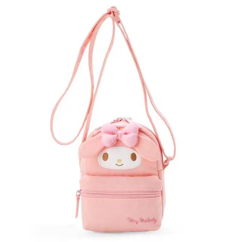

Sanrio кошельки и сумочки Hello Kitty Женская сумка через плечо для мелодии милые сумки для телефона Мультяшные сумки на плечо