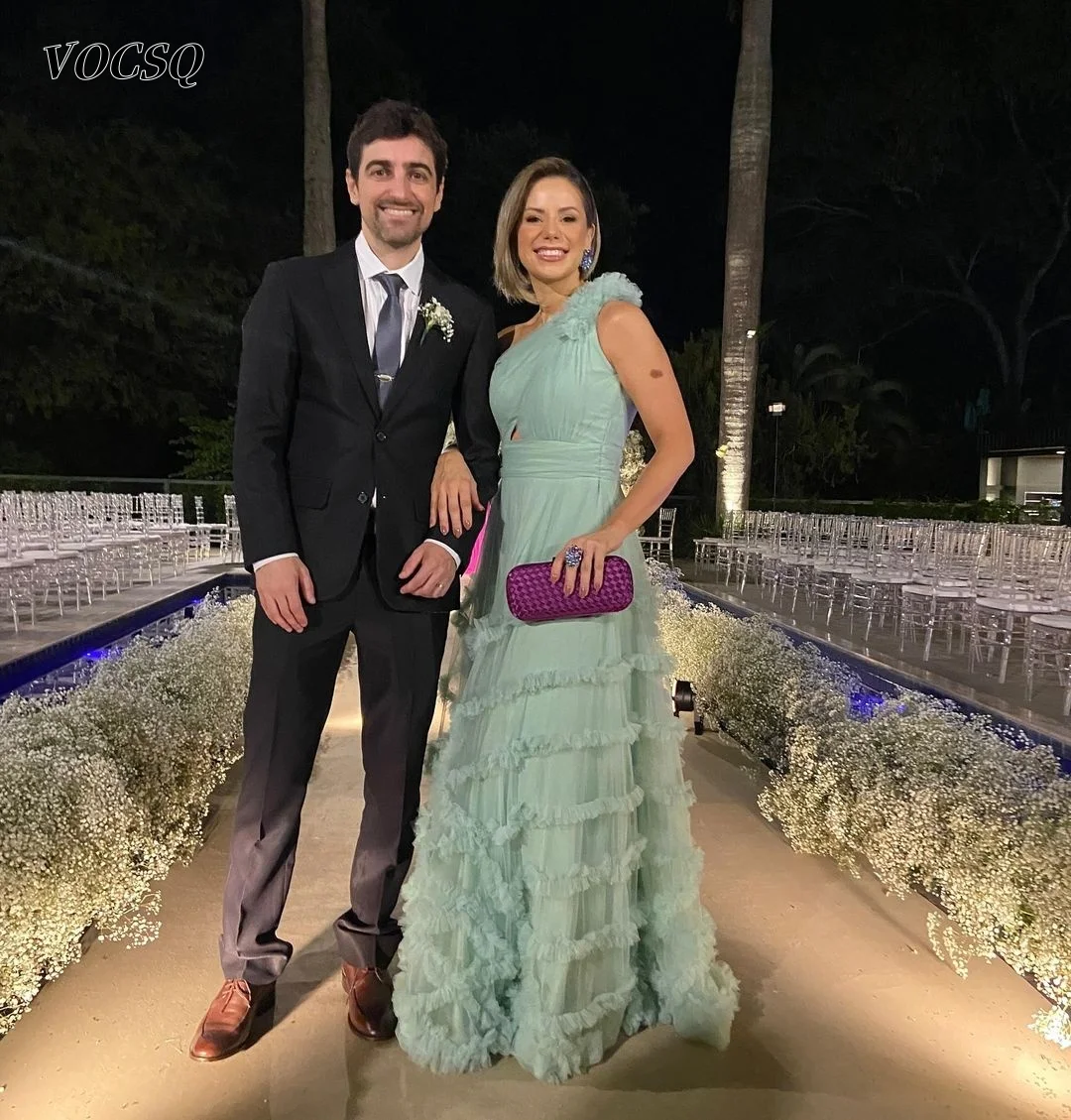 Saudi Arabia Prom Dresses One Shoulder A Line Women Evening Dresses فساتين سهرة فساتين للمناسبات الخاصة Customized