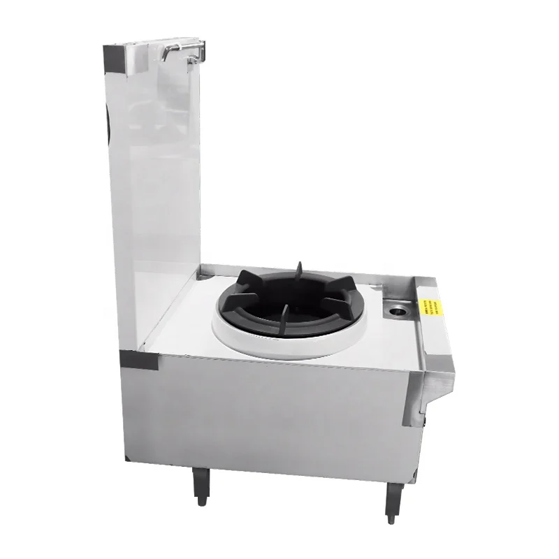 Commercial Kitchen Professional Stock Pot Range 2 Burner Industrial Gas Stove 4