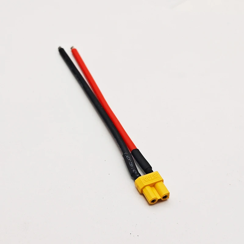 Adattatore Da XT60 Maschio A XT30 Femmina - Cavo 14AWG 5cm, 4 Pezzi - Per Batterie LiPo, ESC, Droni FPV - 3