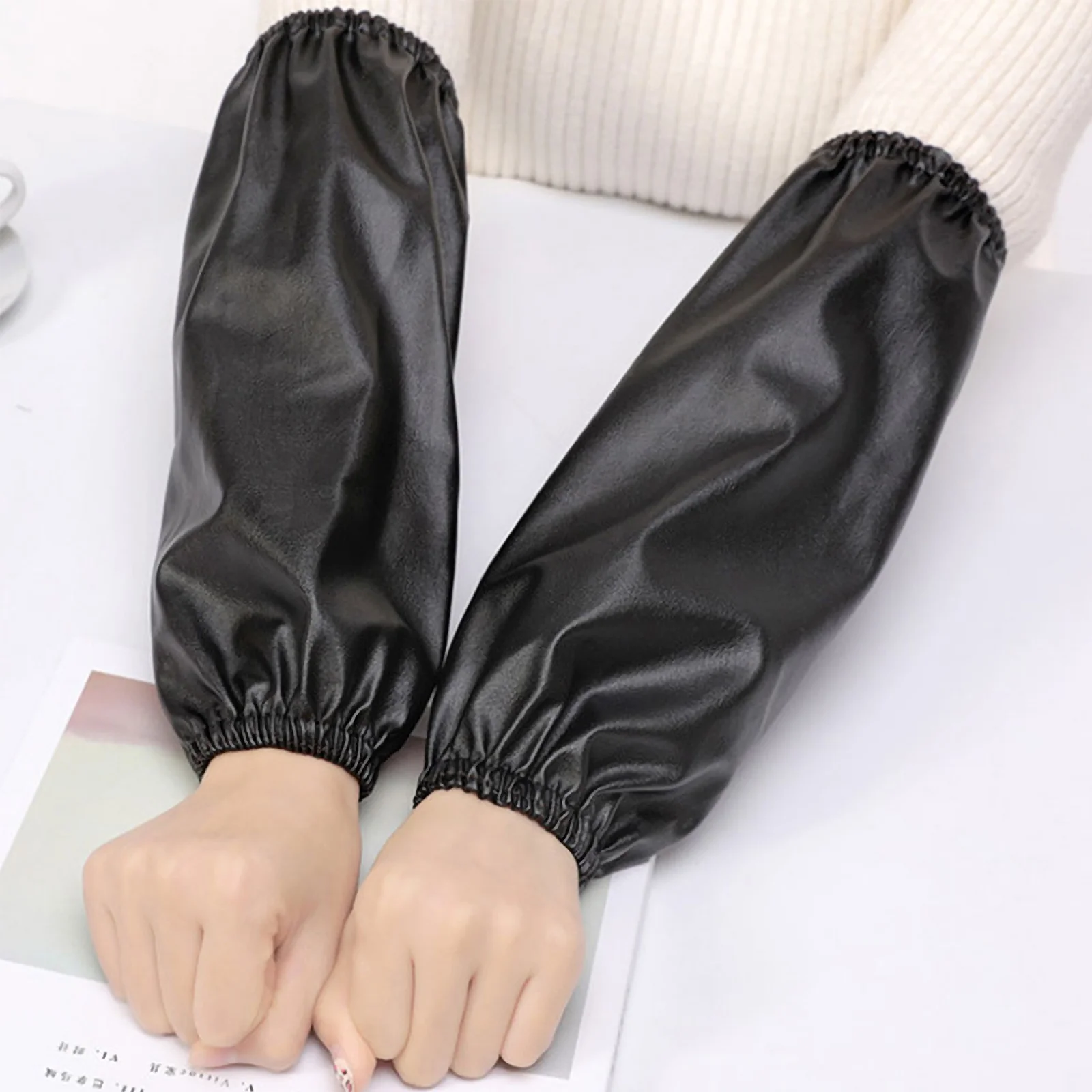 

2 Pairs Tools Composite Waterproof Sleeve Sun Protection Arm Sleeves Covers Cooking Oversleeves Miss