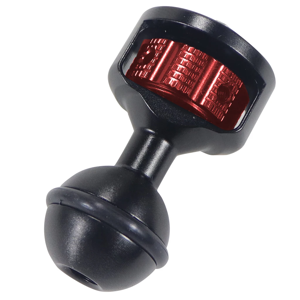 Magic Arm 360 Rotation Double Ball Head with Arri Pin 1/4 3/8 Screw Adapter for