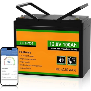 12V 100AH LiFePO4 Battery 1