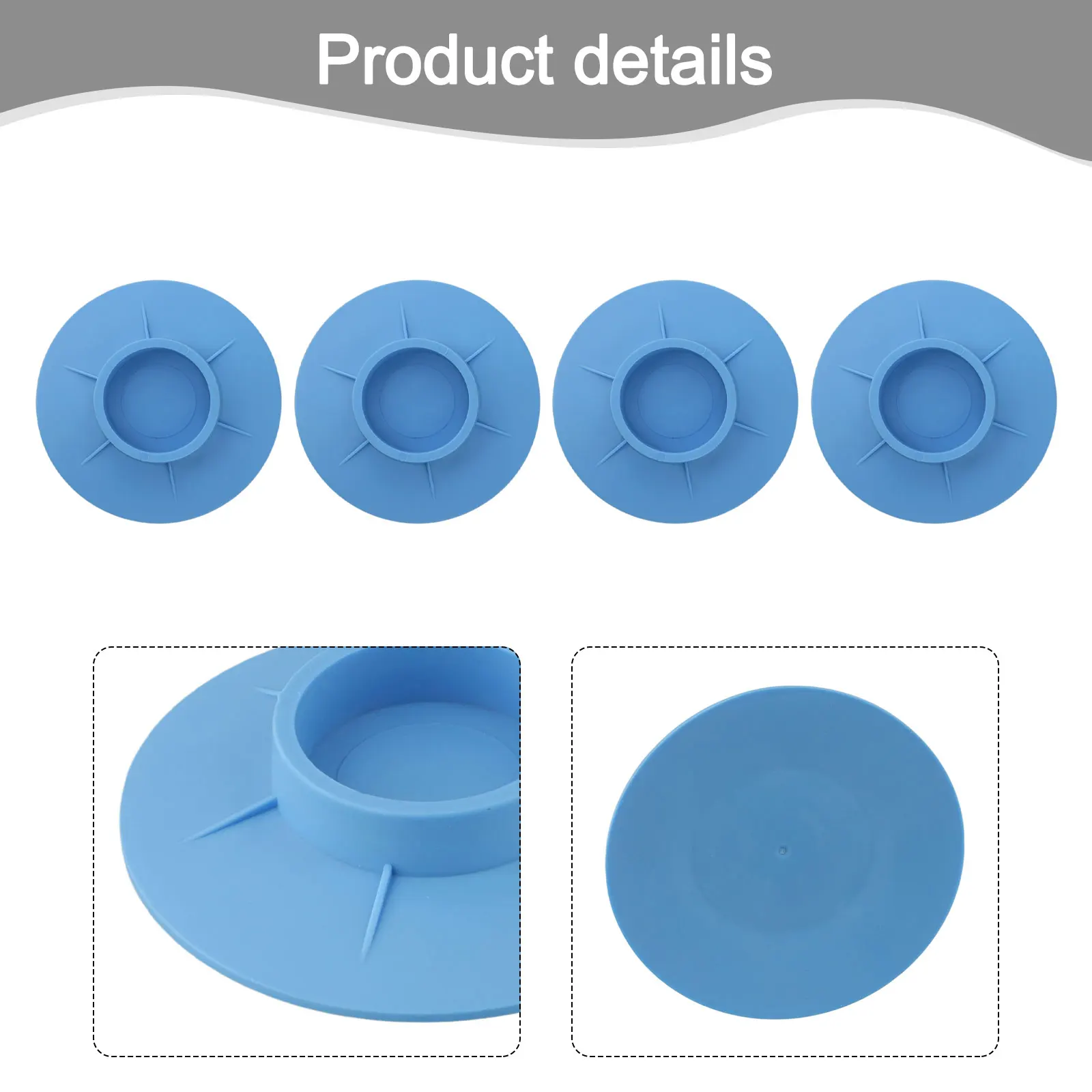 4PCS Washing Machine Foot Pads Fixed Washing Machine Refrigerator Foot Pads Pad Suction Cup Base