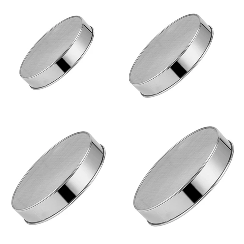 

Flour Filter Quality Tool Flour Sieve Fine Screen Filter Fine Powder Screen Dropship