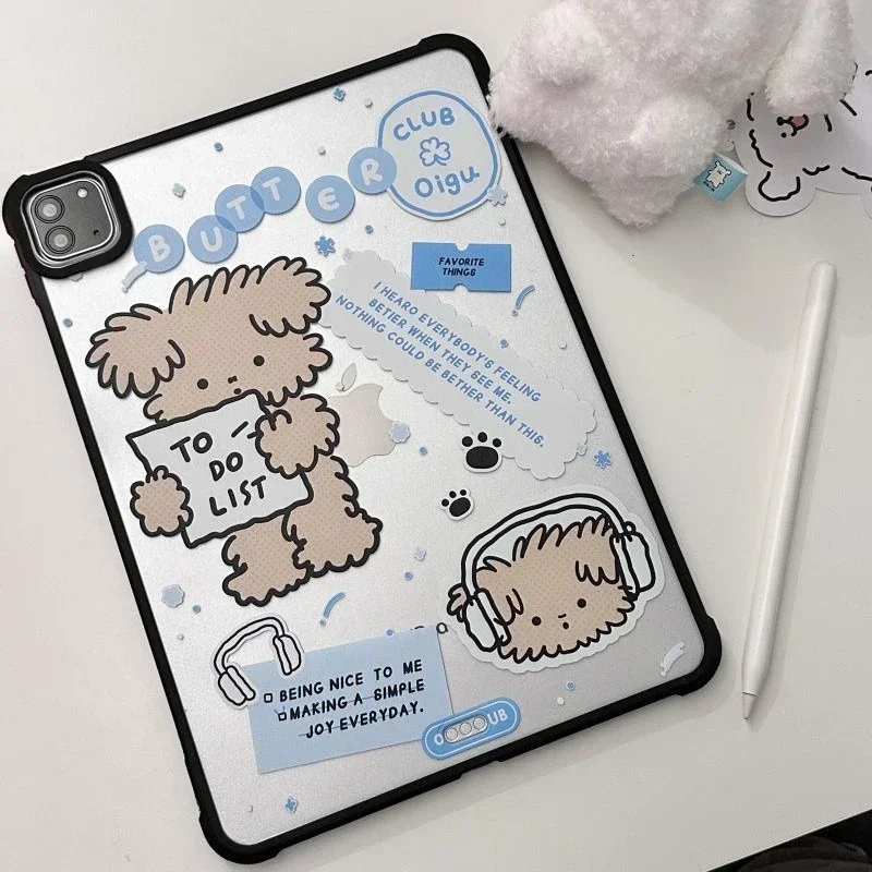 Dessert Dog Acrylic IPad Case for IPad Air 4 Air 5 10.9inch IPad Pro 2020 2021 2022 11inch 12.9inch Protective Cover Shell