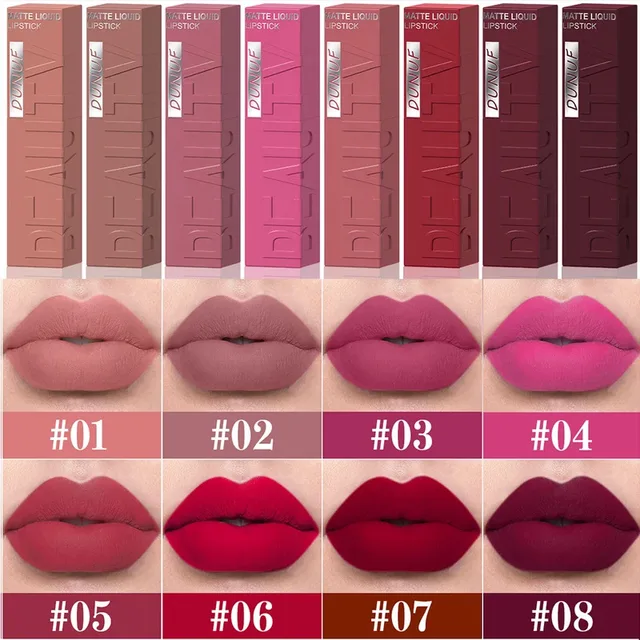 34935-581fcc.jpg Velvet matte lip gloss matte velvet smooth easy dimensional plumping lipstick -to-apply square tube lip gloss waterproof three