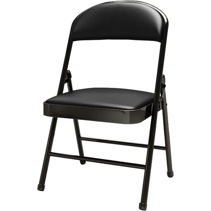X&D Simple Lightweight Easy To Organize Folding Chairs Student Dormitories Conference Room Sedentary Chair Home Leisure Backrest