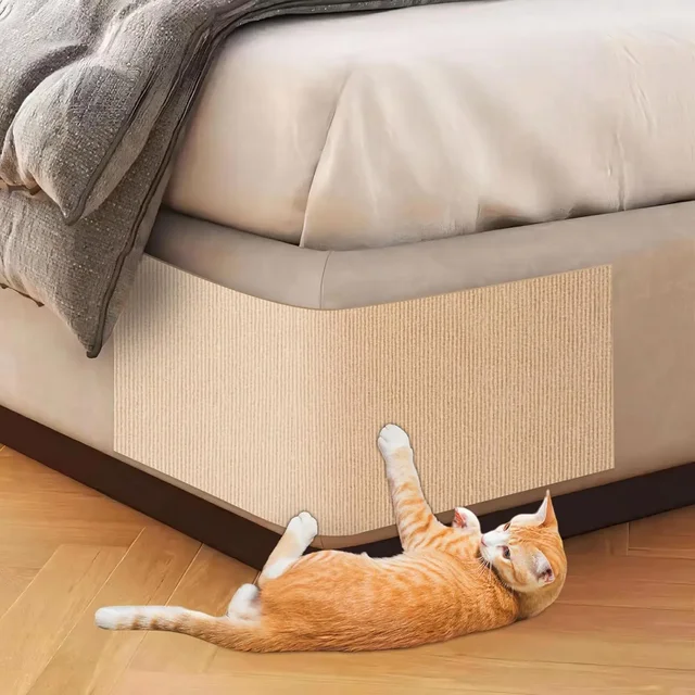 Multi-Purpose Cats Scratch Board Trimmable Cat Scratching Post Cat Carpet for Anti-scratching Protector Anti Cat Scratch Carpet 5