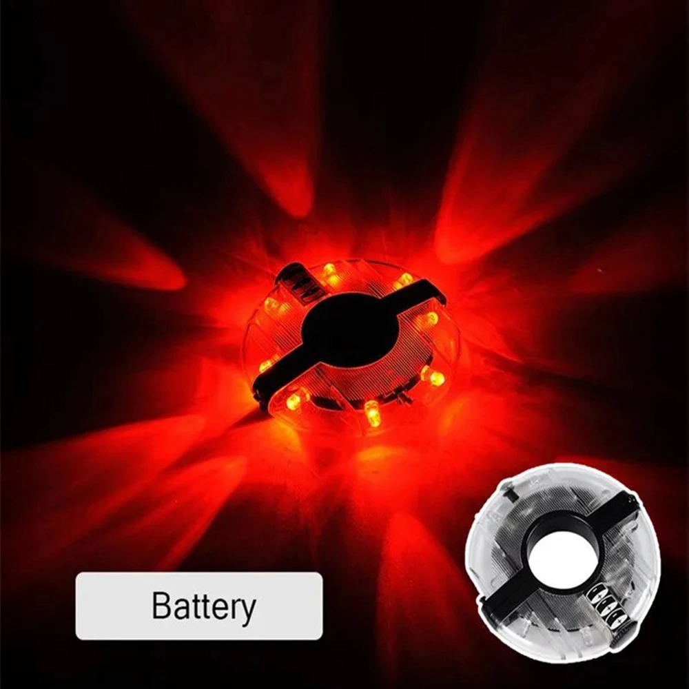 yifengshun Luci per Ruote a LED per Bici con 3 Modalità Fash Ciclismo Cerchio Pneumatico Luce Verde Avviso Luci al Neon Accessori per Biciclette Lampada Flash Impermeabile 4psc
