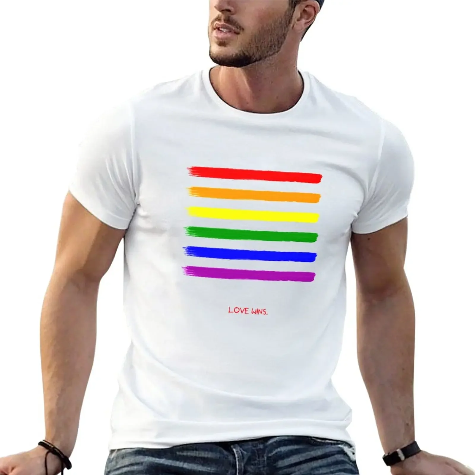

Love wins T-Shirt animal prinfor boys aesthetic clothes customs design your own big and tall t shirts for men