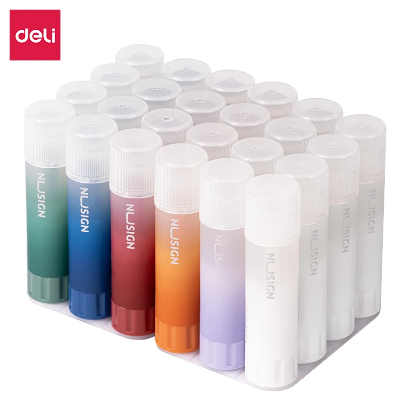3pcs Deli High Viscosity Solid Glue Stick Office School Supplies Adhesive Glue Sticks Diy Art Paper Card Photo Stationery 6